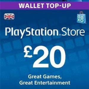 PSN Wallet Top Up - £20 - Digital Code - UK account